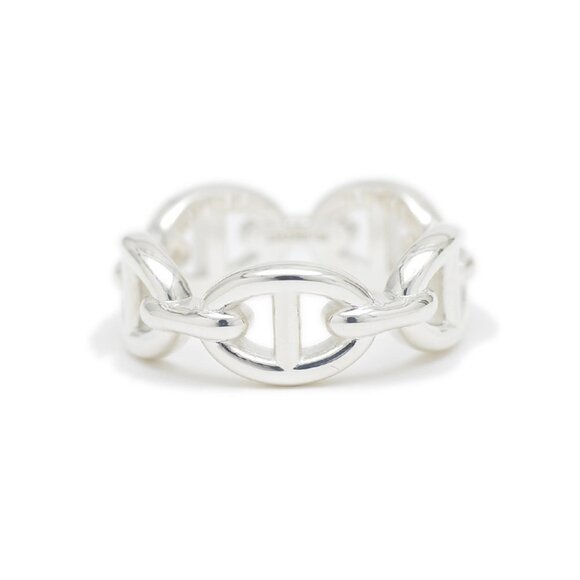 HERMES Silver Ring #52 - Picture 3 of 5